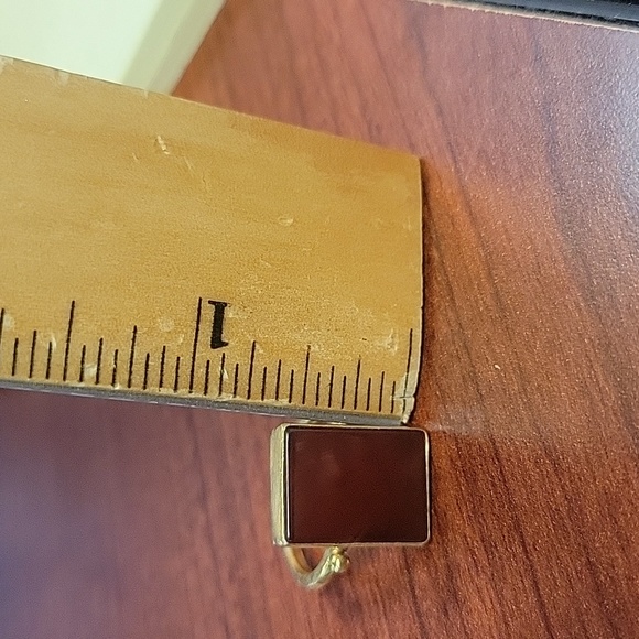 Carnelian Ring Size 7.5 - Picture 3 of 4